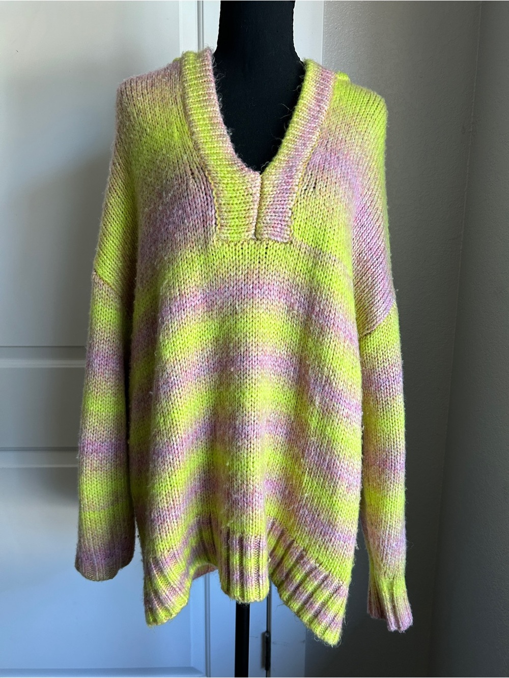 Lou & Grey Neon Hoodie Sweater